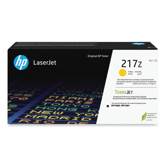 HP 217Z (W2172Z) Ultra High-Yield Yellow Original LaserJet Toner Cartridge