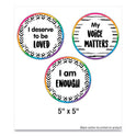 Carson-Dellosa Motivational Bulletin Board Sets, Affirmation Station, 13.8" x 16", Multicolor, 32/Set (110569)