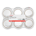 Universal Moving and Storage Packing Tape, 3" Core, 1.88" x 54.6 yd, Clear, 6/Pack (33102)