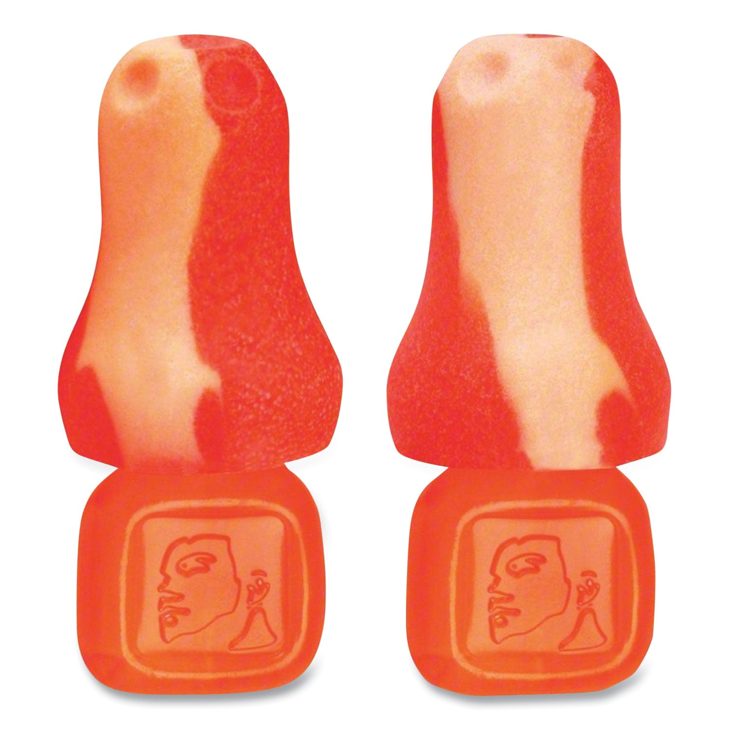 Howard Leight TrustFit Plus Reusable Bell Shaped Uncorded Foam Earplugs, Uncorded, One Size Fits Most, 31 dB NRR, Orange, 1,000/Carton (TFPLUS1)