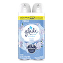 Glade Air Freshener, Clean Linen Scent, 8.3 oz, 2/Pack, 3Packs/Carton (346578)