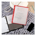 Five Star Two-Pocket Portfolio Clear View, 11" x 8.5", Randomly Assorted (33452)