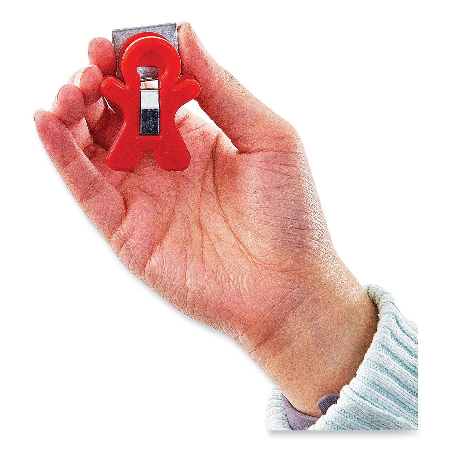 The Pencil Grip Magnet Man, Assorted Colors, 10/Pack (13210)