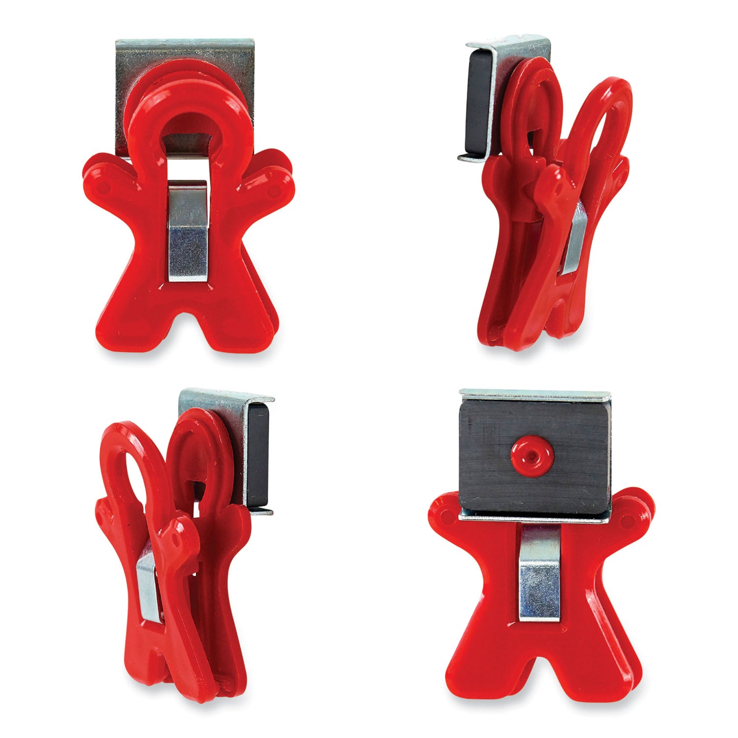 The Pencil Grip Magnet Man, Assorted Colors, 10/Pack (13210)