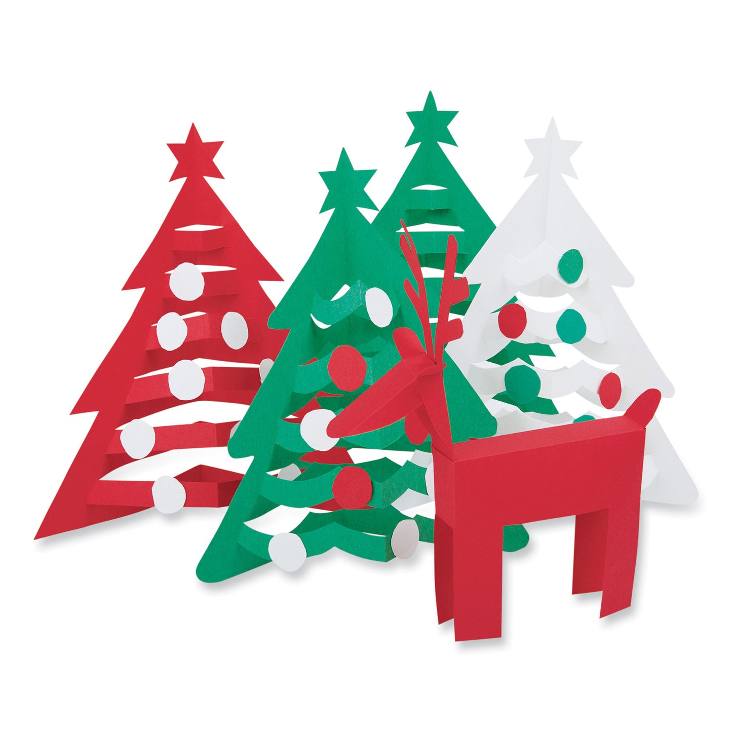 Pacon Tru-Ray Construction Paper, 70 lb Text Weight, 9 x 12, Assorted Holiday Colors, 150/Pack (P6684)