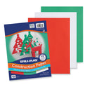 Pacon Tru-Ray Construction Paper, 70 lb Text Weight, 9 x 12, Assorted Holiday Colors, 150/Pack (P6684)