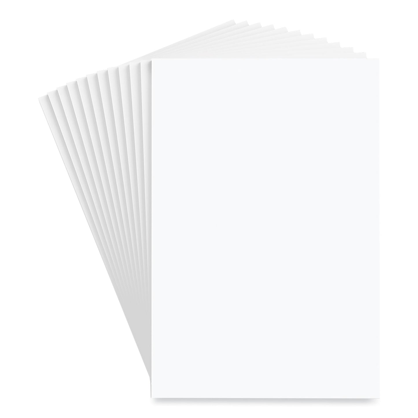 Universal Scratch Pads, Unruled, 3 x 5, White, 100 Sheets, 12/Pack (35613)