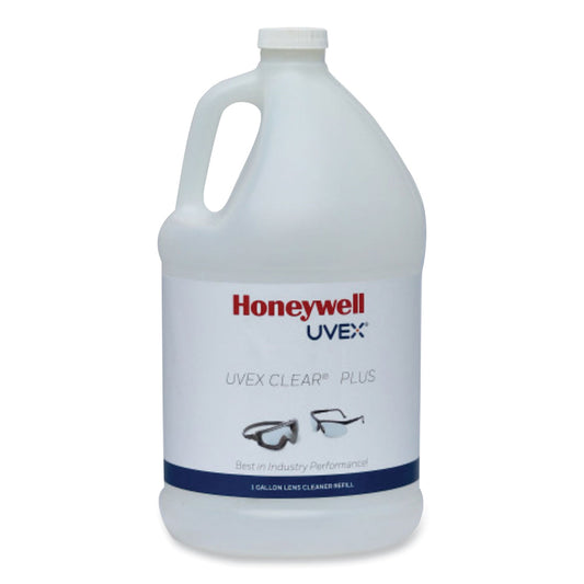 Uvex Clear Lens Cleaning Solution, 1 gal Bottle (S482)