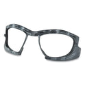 Uvex Seismic Sealed Eyewear, Black Polycarbonate Frame, Clear Polycarbonate Lens (S0600HS)