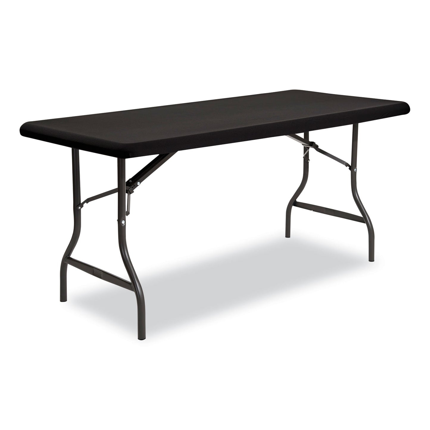 Iceberg iGear Fabric Table Top Cap Cover, Polyester, 30 x 96, Black (16631)