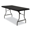 Iceberg iGear Fabric Table Top Cap Cover, Polyester, 30 x 72, Black (16621)