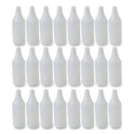 Boardwalk Embossed Spray Bottle, 32 oz, Clear, 24/Carton (00032)