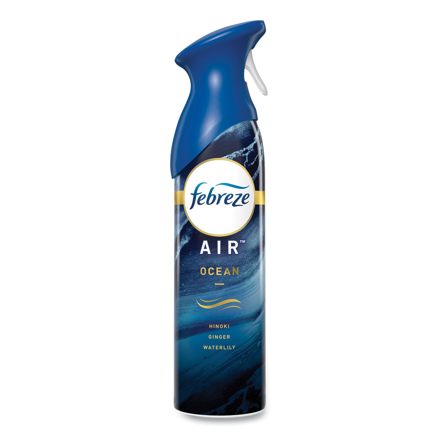 Febreze AIR, Ocean, 17.6 oz Aerosol Spray, 2/Pack, 6 Packs/Carton (48312)