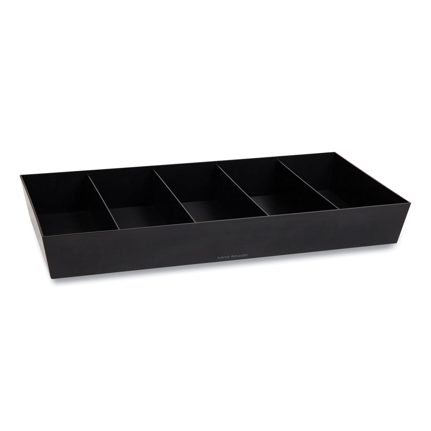 Anchor Collection 5-compartment Snack Organizer, 12 X 24 X 3.25, Black