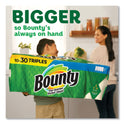 Bounty Select-a-Size Kitchen Roll Paper Towels, 2-Ply, White, 6 x 11, 135 Sheets/Roll, 8 Triple Rolls/Carton (05661)