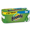 Bounty Select-a-Size Kitchen Roll Paper Towels, 2-Ply, White, 6 x 11, 135 Sheets/Roll, 8 Triple Rolls/Carton (05661)