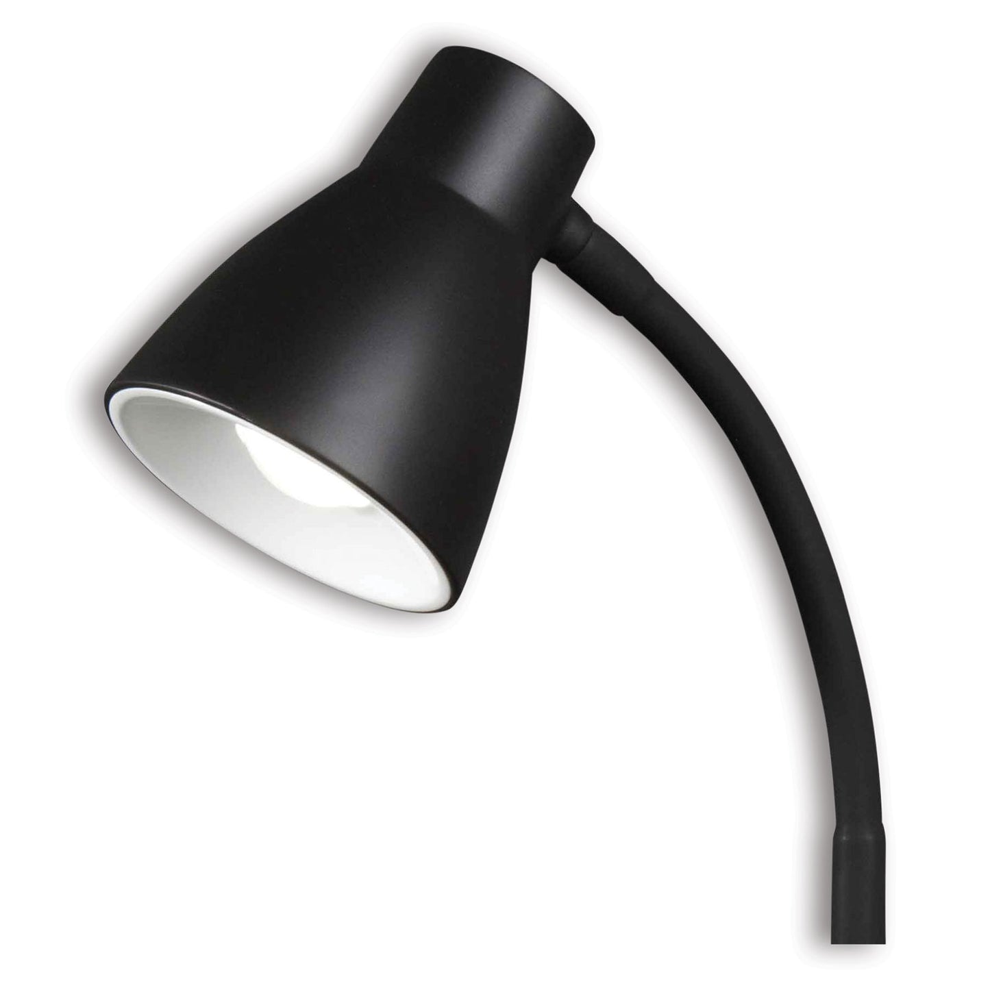 OttLite Wellness Series Infuse LED Desk Lamp with Wireless and USB Charging, 15.5" High, Black (CSA26KUQSHPR)