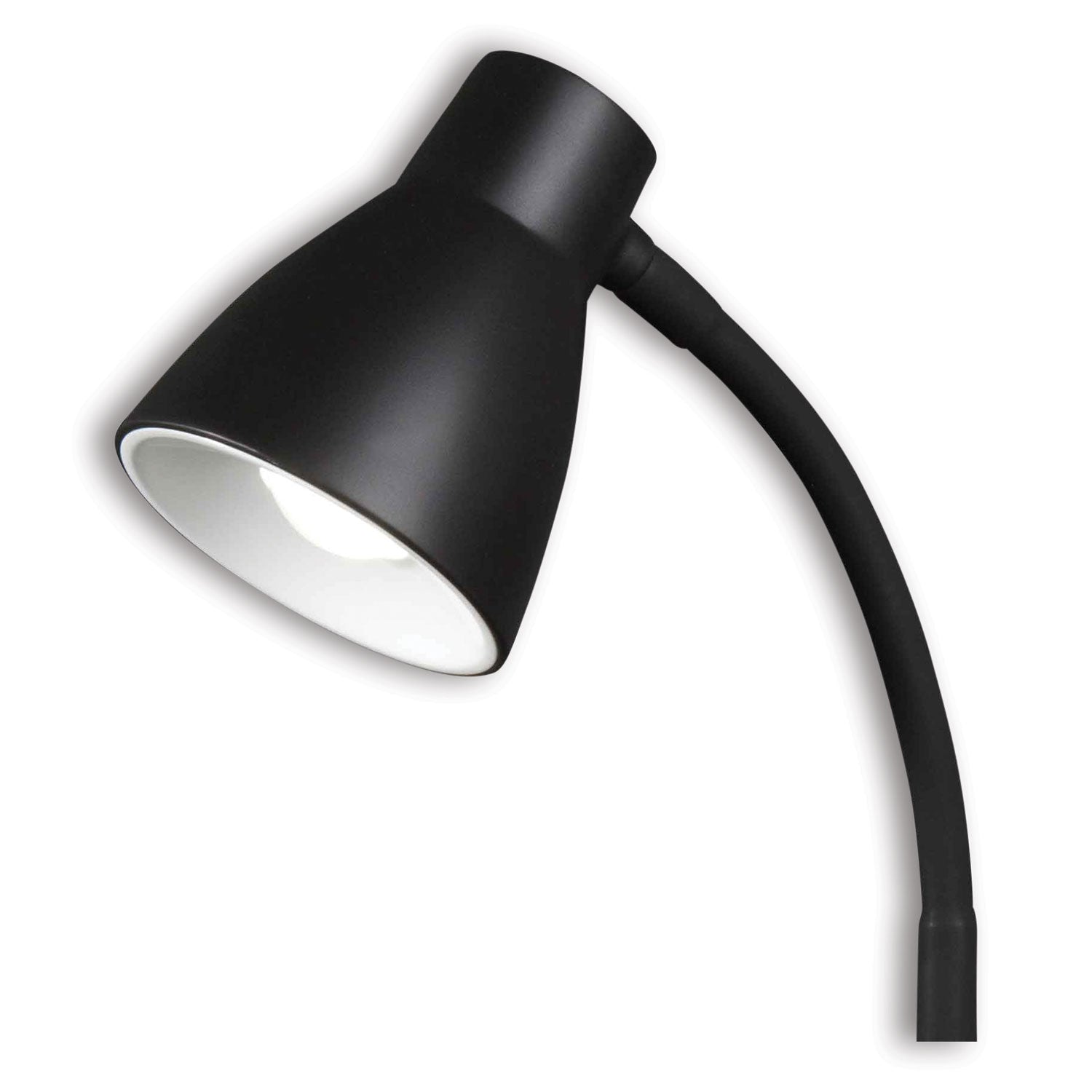 OttLite Wellness Series Infuse LED Desk Lamp with Wireless and USB Charging, 15.5" High, Black (CSA26KUQSHPR)