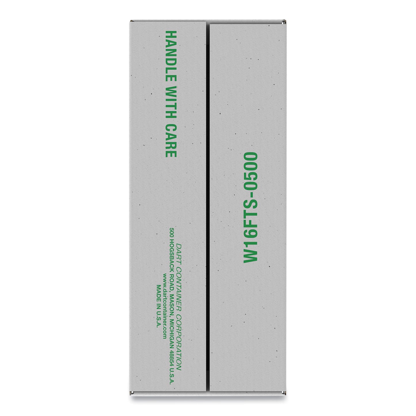 Dart Lids for Foam Cups and Containers, Fits 16 oz, 20 oz Cups, Translucent, 1,000/Carton (W16FTS)