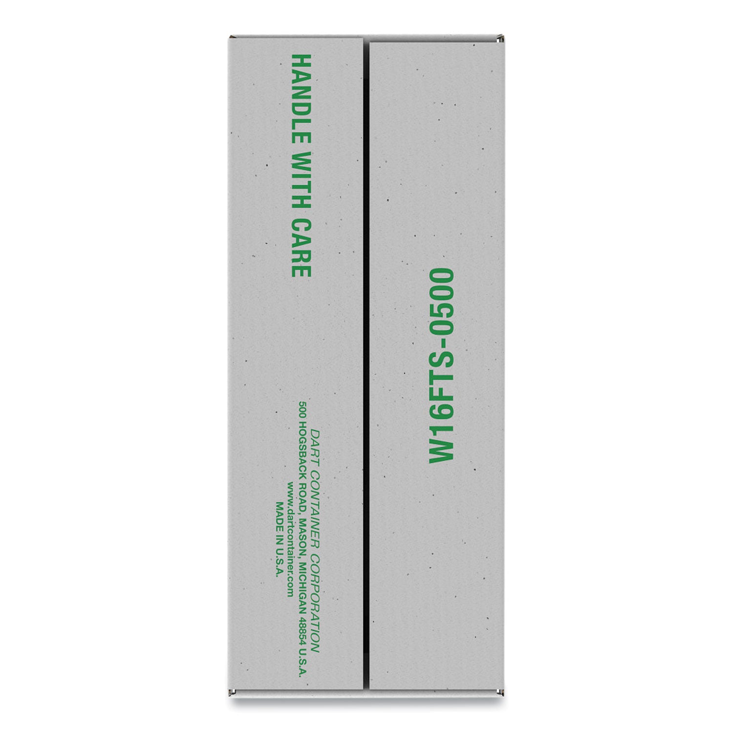 Dart Lids for Foam Cups and Containers, Fits 16 oz, 20 oz Cups, Translucent, 1,000/Carton (W16FTS)