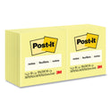 Post-it Original Pads in Canary Yellow, 3" x 3", 100 Sheets/Pad, 12 Pads/Pack (654YW)