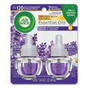 Air Wick Scented Oil Refill, Lavender and Chamomile, 0.67 oz, 2/Pack, 6 Packs/Carton (78473CT)