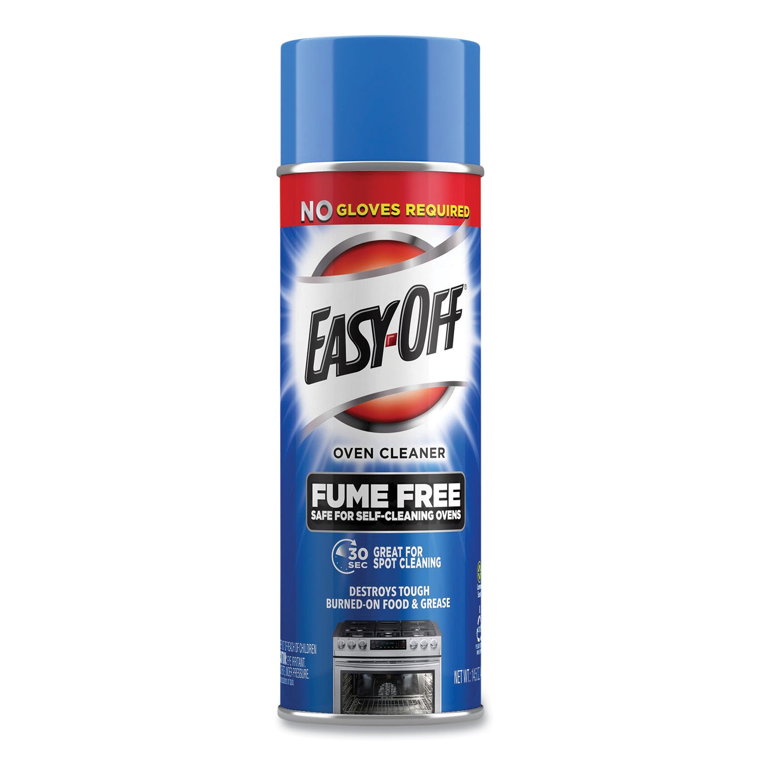 EASY-OFF Fume-Free Oven Cleaner, Lemon Scent, 14.5 oz Aerosol Spray (87977)