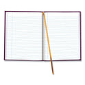 Blueline Executive Notebook with Ribbon Bookmark,1 Subject, Medium/College Rule, Grape Cover, (75) 10.75 x 8.5 Sheets (A1095)