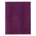 Blueline Executive Notebook with Ribbon Bookmark,1 Subject, Medium/College Rule, Grape Cover, (75) 10.75 x 8.5 Sheets (A1095)