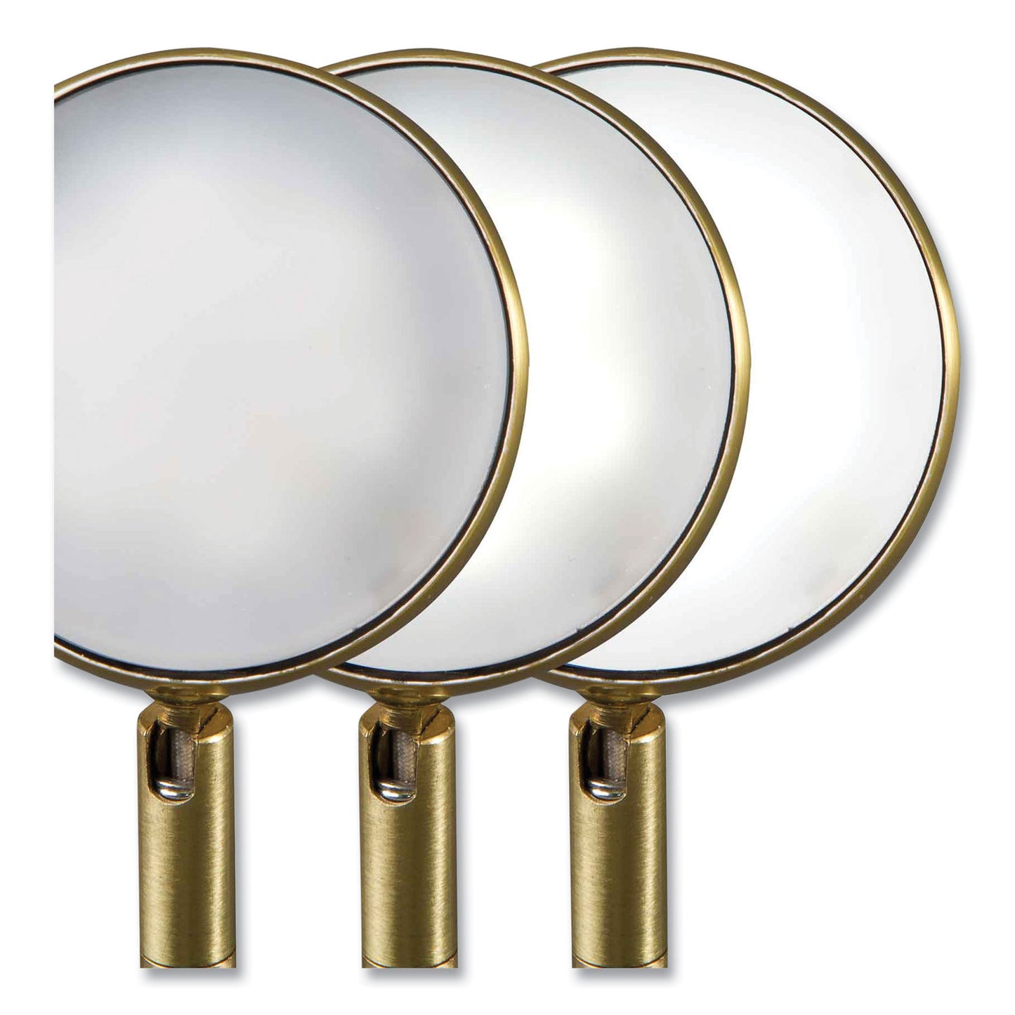 OttLite Wellness Series Direct LED Desk Lamp, 4" to 18" High, Brass (CS01BS9SHPR)