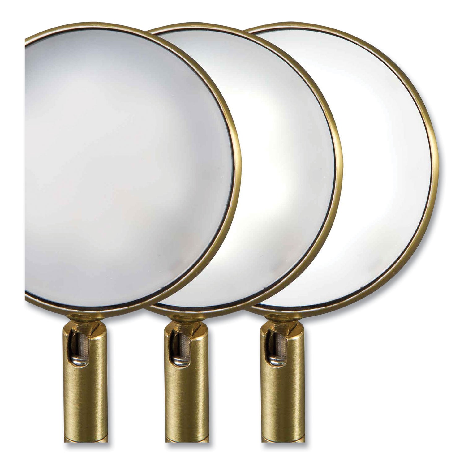 OttLite Wellness Series Direct LED Desk Lamp, 4" to 18" High, Brass (CS01BS9SHPR)