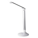 OttLite Wellness Series Command LED Desk Lamp with Voice Assistant, 17.75" to 29" High, Silver (CS59029SHPR)