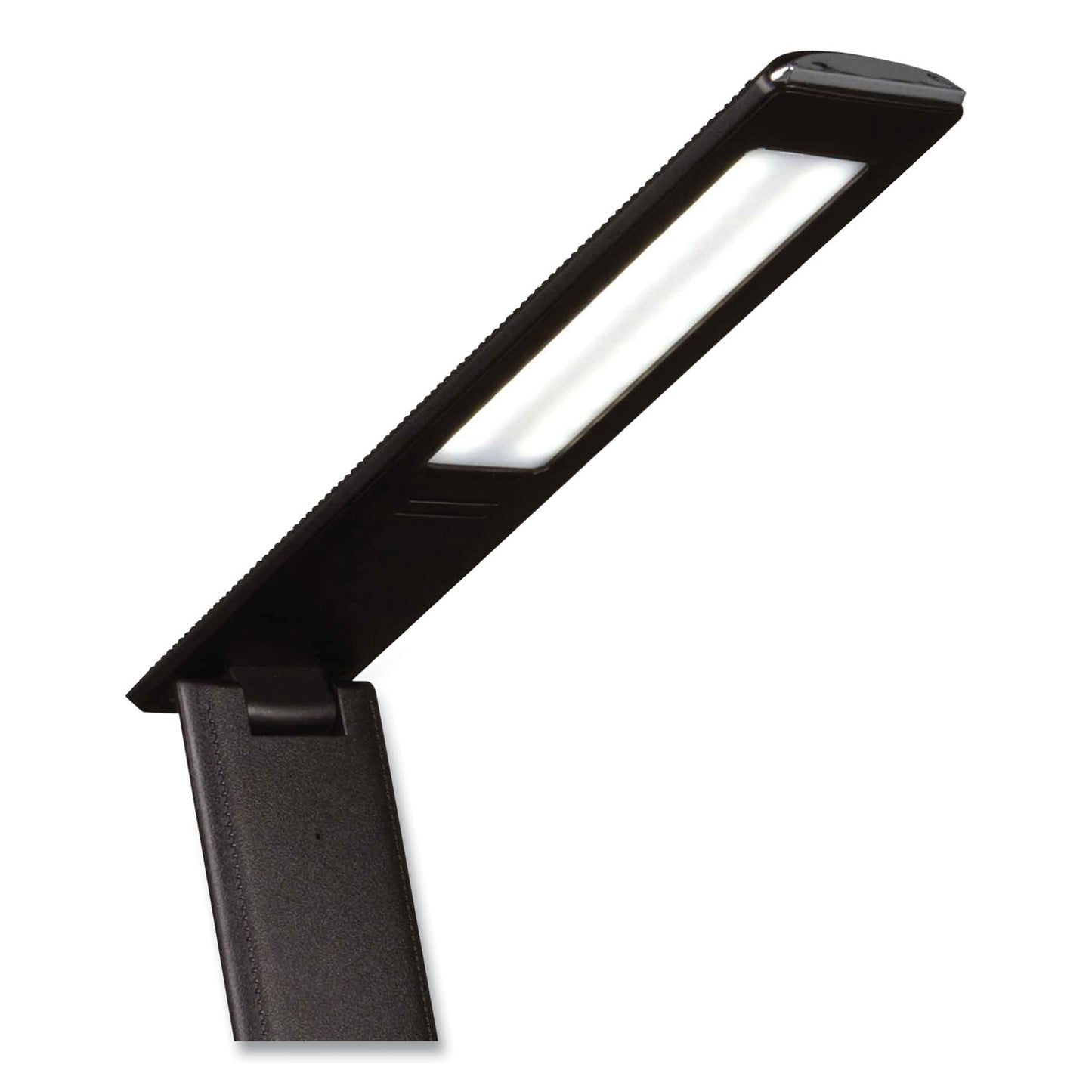 OttLite Wellness Series Rise LED Desk Lamp with Digital Display, 12" to 19" High, Black (CSE13G59)