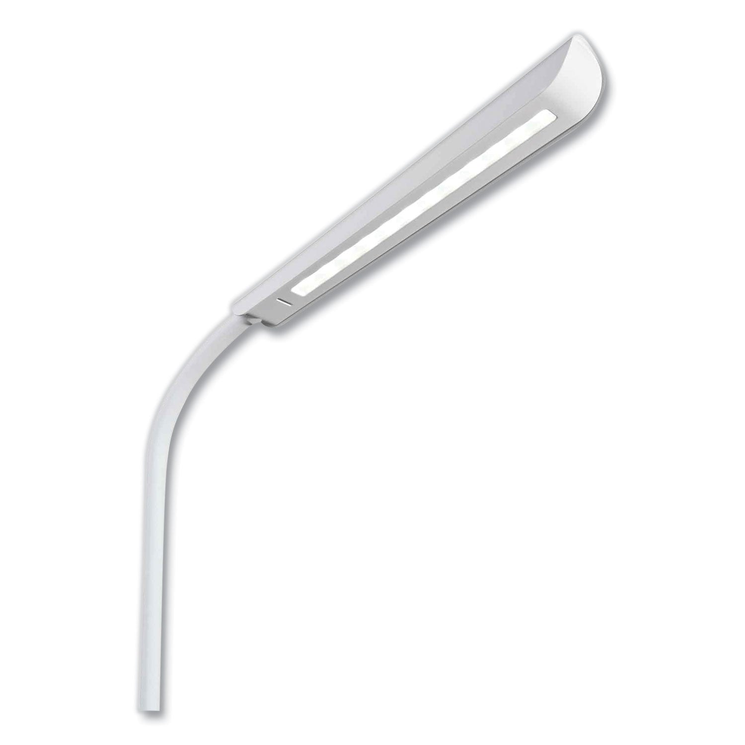 OttLite Wellness Series Power Up LED Desk Lamp, 13" to 21" High, White (CS030QISHPR)