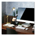 OttLite Wellness Series Direct LED Desk Lamp, 4" to 18" High, Brass (CS01BS9SHPR)