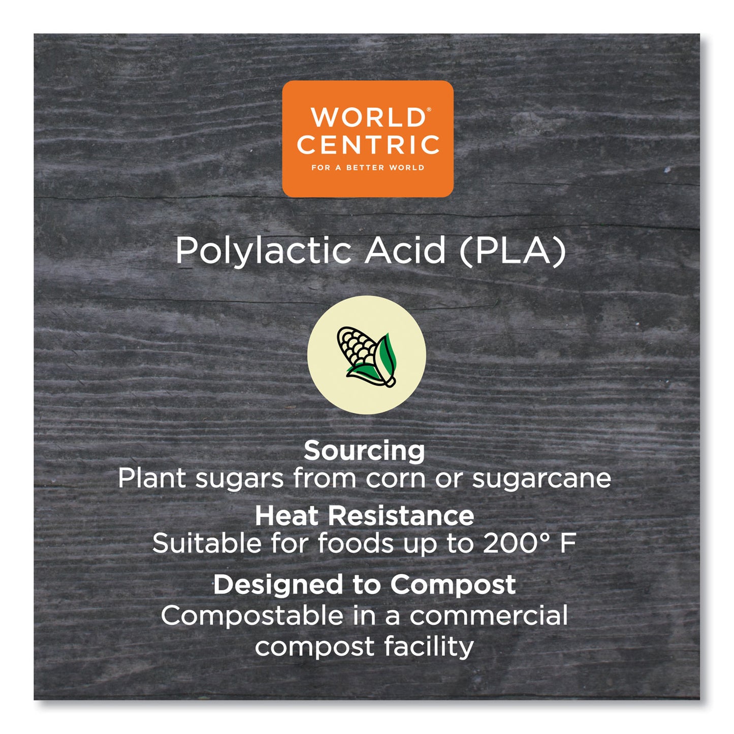 World Centric PLA Clear Cold Cup Lids, Fits 9 oz to 24 oz Cups, Clear, 1,000/Carton (CPLCS12NS)