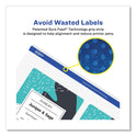 Avery Durable Water-Resistant Wraparound Labels w/ Sure Feed, 3.25 x 7.75, 16/PK (22835)