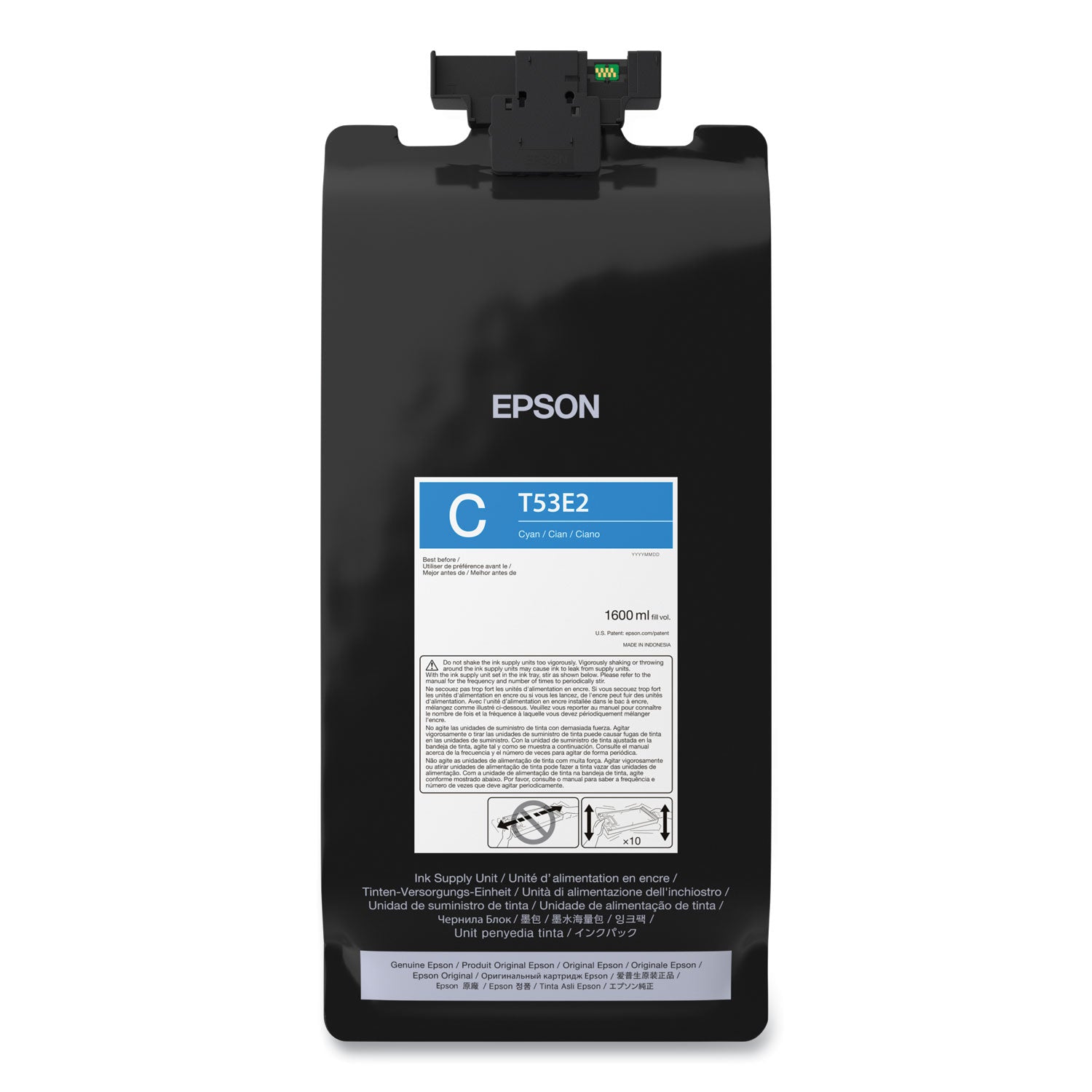 Epson T53E220 (T53E) UltraChrome Ink, Cyan