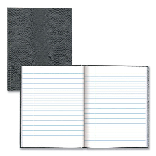 Blueline Executive Notebook, 1-Subject, Medium/College Rule, Cool Gray Cover, (72) 9.25 x 7.25 Sheets (A7GRY)