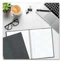 Blueline Executive Notebook, 1-Subject, Medium/College Rule, Cool Gray Cover, (72) 9.25 x 7.25 Sheets (A7GRY)