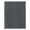 Blueline Executive Notebook with Ribbon Bookmark, 1 Subject, Medium/College Rule, Cool Gray Cover, (75) 10.75 x 8.5 Sheets (A1097)