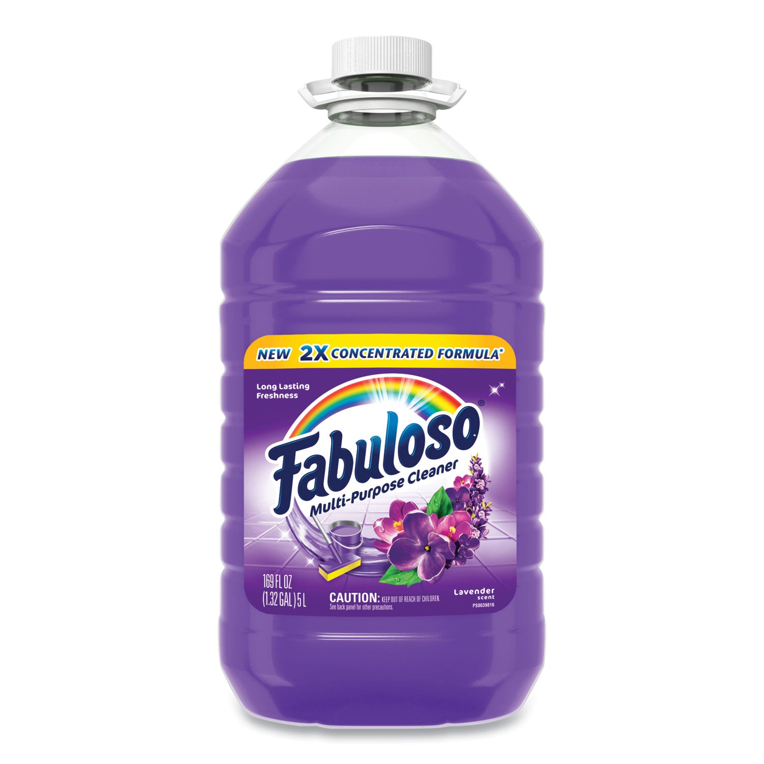 Fabuloso Multi-use Cleaner, Lavender Scent, 169 oz Bottle (61037882EA)