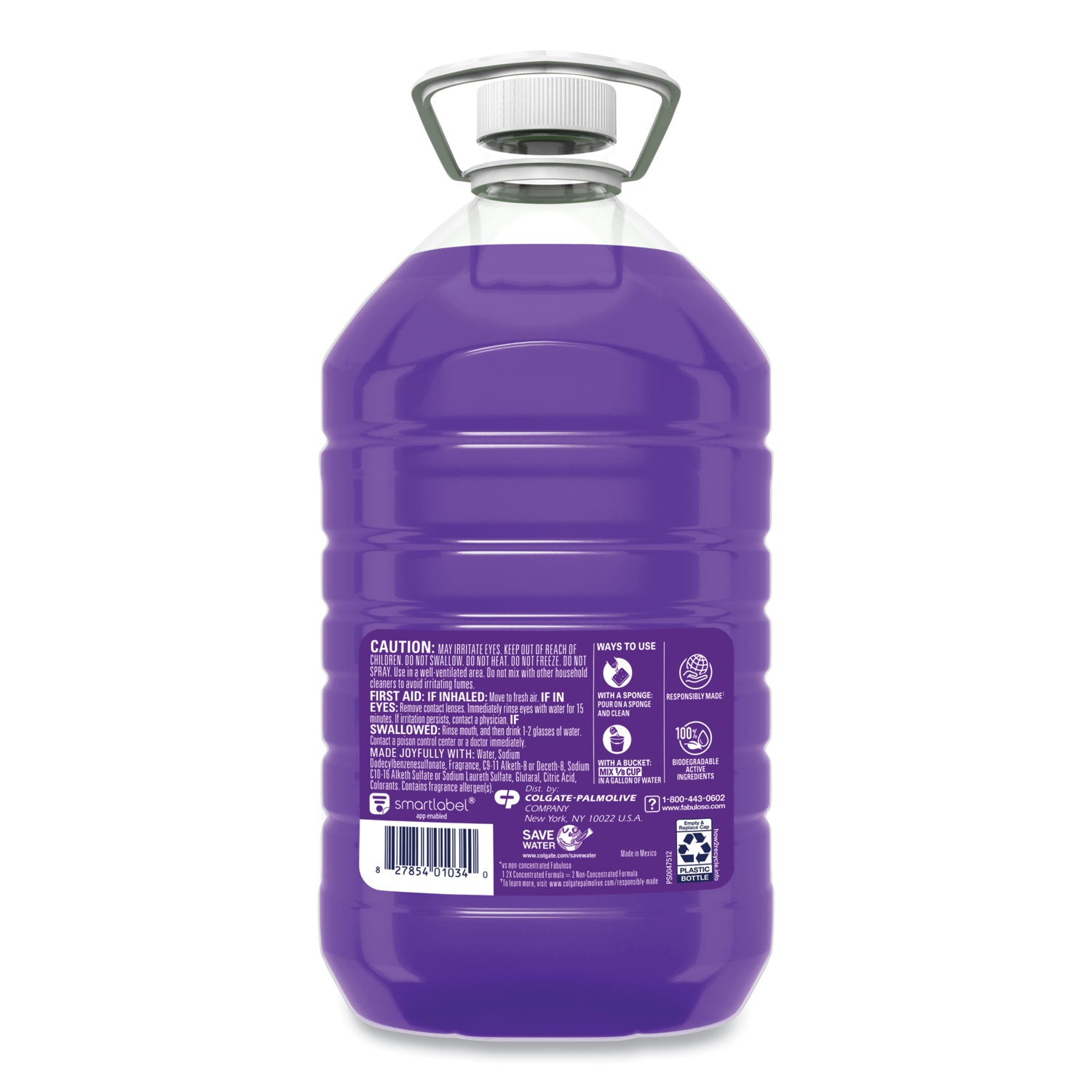 Fabuloso Multi-use Cleaner, Lavender Scent, 169 oz Bottle (61037882EA)