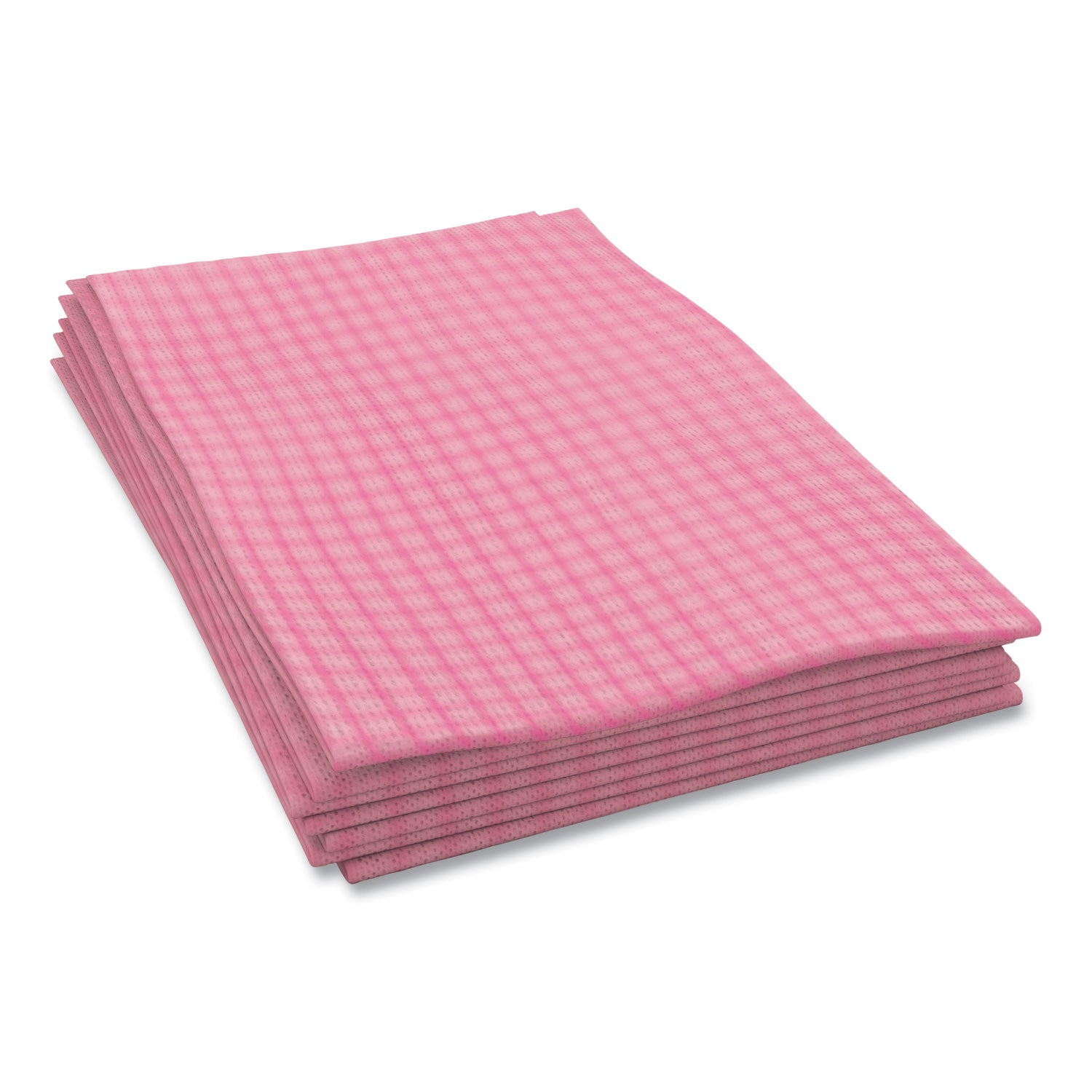 Cascades Tuff-Job Foodservice Towels, 12 x 24, Pink/White, 200/Carton (W900)