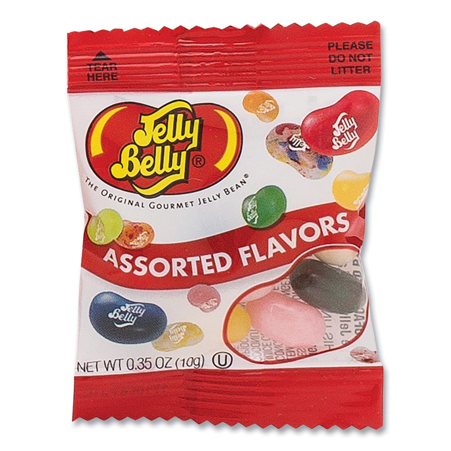 Jelly Belly Jelly Beans, Assorted Flavors, 80/Dispenser Box (72512)