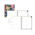 Blue Sky Day Designer Peyton Create-Your-Own Cover Weekly/Monthly Planner, Floral, 11 x 8.5, Navy, 12-Month (July to June): 2024-2025 (107924)