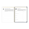 Blue Sky Day Designer Peyton Create-Your-Own Cover Weekly/Monthly Planner, Floral, 11 x 8.5, Navy, 12-Month (July to June): 2024-2025 (107924)