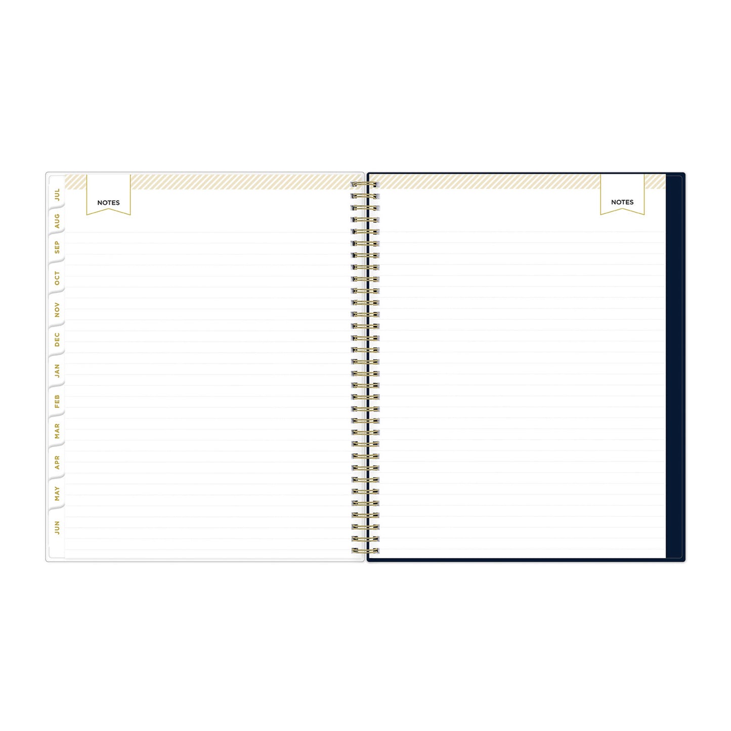 Blue Sky Day Designer Peyton Create-Your-Own Cover Weekly/Monthly Planner, Floral, 11 x 8.5, Navy, 12-Month (July to June): 2024-2025 (107924)
