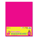 Royal Brites Premium Coated Poster Board, 11 x 14, Assorted Neon Colors, 5/Pack (23500S)