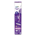 Swiffer PowerMop Starter Kit, 15.4 x 5.3 White/Purple Cloth Head, 26" Silver Aluminum Handle (07242)